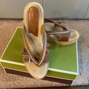 Shoes size 9 Tan